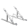Podkładka chłodząca pod laptopy Orico Składana aluminiowa podstawka pod laptop (max 17") PFB-A2-SV-BP